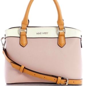 Nine West Lynn Pink Salt Multi Strap Bag